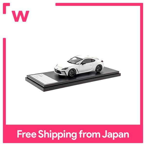 Hi Story 1/43 Toyota GR86 RZ (2021) Crystal White Pearl Finished