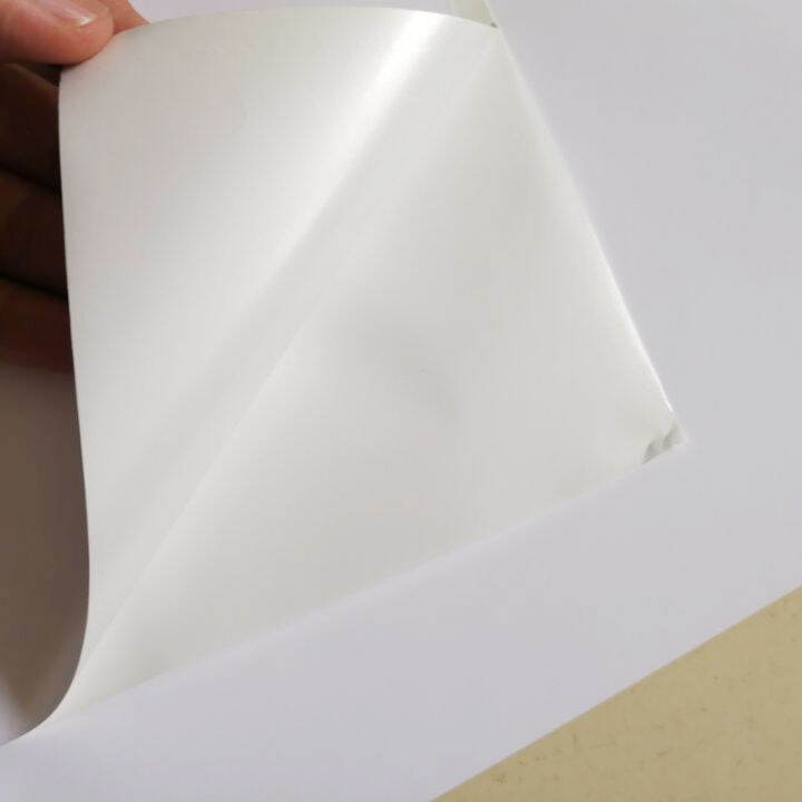 A4 Blank Waterproof Sticker Paper Matte White Vinyl Label Special For 