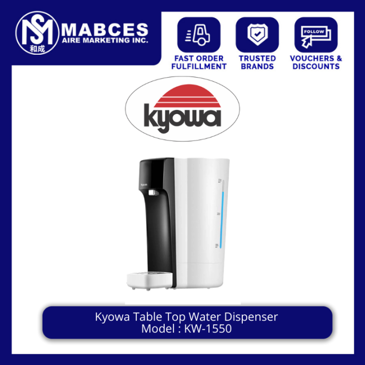 Kyowa Table Top Water Dispenser KW1550 Lazada PH