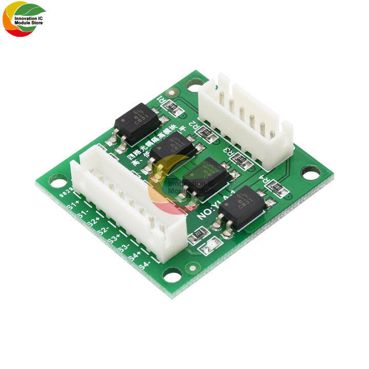 optical-coupler-isolation-high-low-level-voltage-converter-module-4-channel-4ch-board-ระดับต่ำถูกต้องง่ายต่อการเชื่อมต่อ