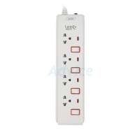 Power Bar LUMIRA LS-404 (5M) White ประกัน 3Y ปลั๊กไฟ ปลั๊ก รางปลั๊กไฟ ปลั๊กไฟ usb ปลั๊ก 3 ตา ปั๊กไฟ ปลักไฟ ปลั๊กสนาม ปลั๊กไฟพกพา ปลั๊กไฟพ่วง ปลั๊กพ่วง ปลั๊กพวง ปลั๊กไฟบ้าน ปลั๊กไฟบ้าน ปลั๊กไฟยาว