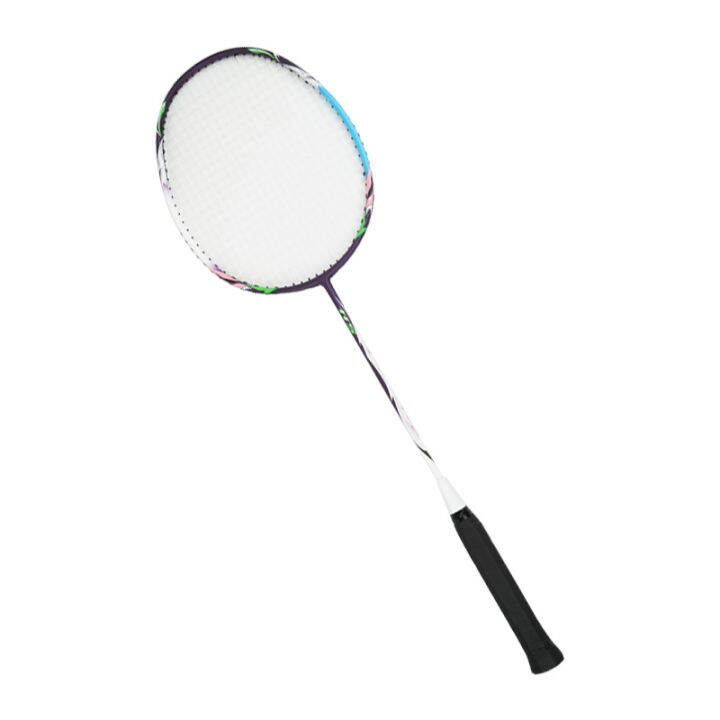 1 pcs Professional Carbon Fiber Badminton Racket Lightweight 5U Durable Attack Racket Lazada