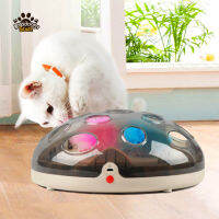 Cat Electric Turntable Toy Anti-Skid Bite-Resistant Low Noise Magnetic Levitation Technology Crazy Play Plate