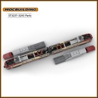 รถไฟความเร็วสูง BR 601 MOC บล็อกตัวต่อ VT 11.5 Triebwagen เทคโนโลยียานพาหนะอิฐโมเดลส่วนประกอบ DIY โมเดลหุ่นยนต์ของเล่นของขวัญ