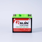 Bình ắc quy xe máy lithium RAIJIN Standard M công nghệ Nhật Bản điện áp 12v