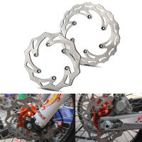 260220 Front Rear Steel Brake Discs Rotors For KTM 125 200 250 300 390 400 500 All MXENDURO Models 1994-