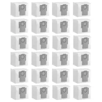 24 Pcs Dust Bag Collectors for Xiaomi Roborock Q5+ Q7 T8 S7 MAXV Ultra Q7 MAX Vacuum Cleaner Spare Parts Accessories