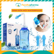 Bình rửa mũi Waterpulse, bình xịt rửa mũi cho trẻ em và người lớn làm sạch