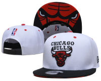 หมวกบาสเก็ตบอล NBA ยุคใหม่สีดำทีมชิคาโกเบสบอลเอมเอวบีหมวกลายกระทิง