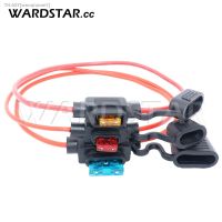 ✽ﺴ 1Set Mini Small Medium Waterproof In-Line Auto Fuse Holder 18/1614/12/10AWG Fuses 2A 3A 5A 7.5A 10A 15A 20A 25A 30A 35A 40A