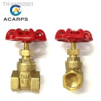 ♠◄ 1/2 3/4 1 2 3 4 Brass Gate Valve Switch Valve Water Valve Internal Thread Steam Valve