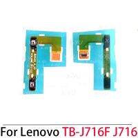 สำหรับแท็บ Lenovo TB-J706F TB-J716F J706 J716ปุ่มเปิดปิดสลับปุ่มปรับระดับเสียงด้านข้างสายเคเบิลงอได้