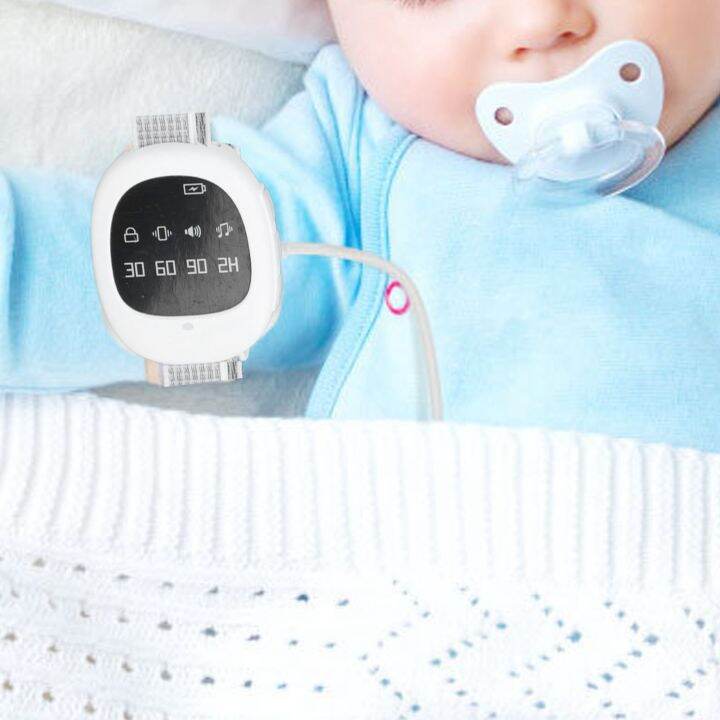 Wireless Bedwetting Sensor Flashing Light Vibration Electric Bedwetting
