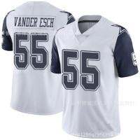 ☎ NFL Football Jersey Denim 55 White Generation Leighton Vander Esch Jersey