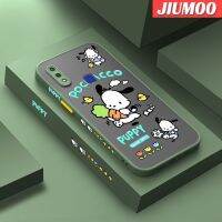 JIUMOO เคสสำหรับ VIVO V11i Z3 Z3i,ลายการ์ตูนแครอท Pochacco บางดีไซน์ใหม่ด้านข้างกันกระแทกมีน้ำค้างแข็งโปร่งใสแข็งเคสมือถือป้องกันกล้องคลุมทั้งหมด Softcase