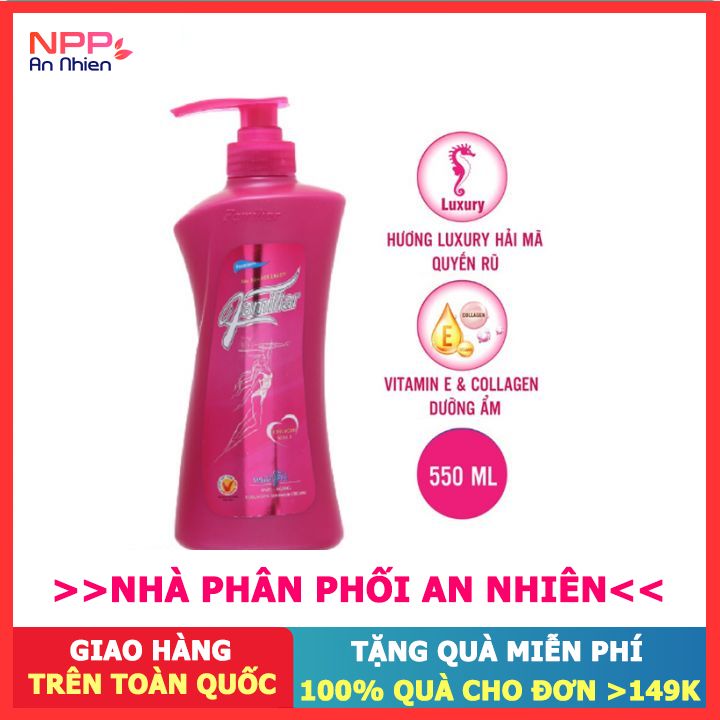 Sữa tắm Familiar hồng Collagen 550ml- NPP AN NHIÊN