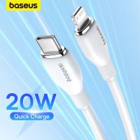 Baseus TPE 20W USB C Cable For IPhone 14 13 12 11 Pro Max XS Fast Charging Cable Type C To Lighting Date Wire For iPad Macbook