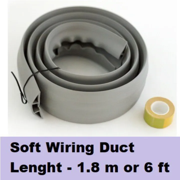 Kss Soft Wiring Duct Rubber Floor Moulding Molding 183cm or 1.8 meter