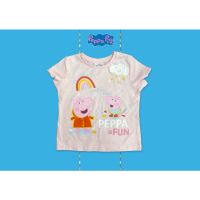 ✅ [1-1.5Y] Peppa Pig T-shirt เสื้อแขนสั้น เปปป้า พิก