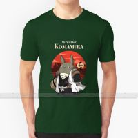 My Neighbor Komamura Custom Design Print For Men Women Cotton New Cool Tee T - Shirt Big Size 6xl Komamura Bleach Totoro Fanart XS-6XL