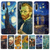 【CW】 Van Gogh oil Painting Phone Case For Xiaomi Mi 11 10 Lite 5G Ultra 12 12X 11i 10T 11T Pro 9 9T 8 6X 5X Cover Soft Pattern Fundas