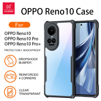 เคสโทรศัพท์ XUNDD สำหรับ OPPO Reno10 /Oppo Reno10 Pro/oppo Reno10 Pro + เคส4มุม TPU เคสโทรศัพท์ป้องกันการกระแทกเคสทนกระแทกป้องกันรอยขีดข่วนเคสกันกระแทกเคสนิ่ม