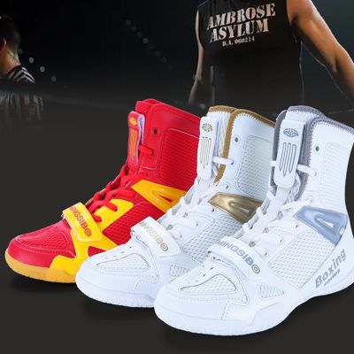 Professional Wrestling Shoes Men Light Weight Wrestling Sneakers Comfortable Boxing Footwears Anti Slip Boxing Sneakers