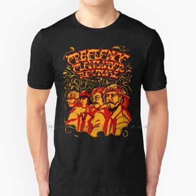 Creedence Clearwater Revival , Ccr T Shirt Cotton 6Xl Creedence Clearwater Revival Ccr Acid Hippie 60S Classic