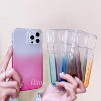 Csae Space เคสใสไล่สี TPU Silicon เคสสำหรับรุ่น 7/8/Se2020-13promax