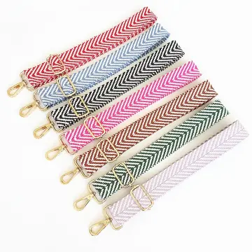 2023 New Long obag handles straps Thicken Polyester Cotton Flat