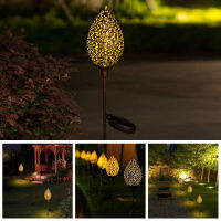 LED Solar Lamp Retro Hollow Lantern Light Handheld Projector Lamp Outdoor Garden Yard Waterproof Lawn Landscape