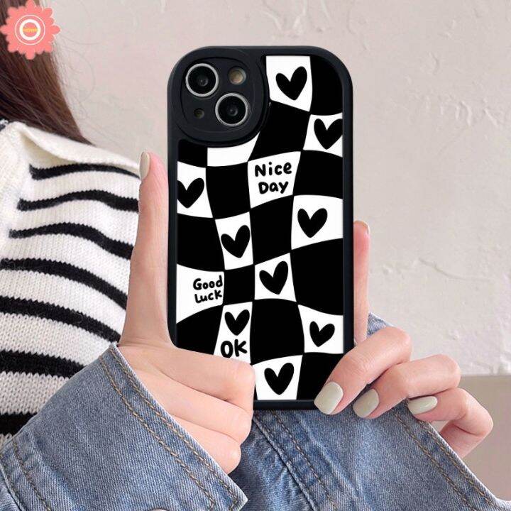 เคสมือถือ-แบบนิ่ม-ลายหัวใจ-สีขาวดํา-สําหรับ-y36-y20-y21-y11-y22-y17-y35-y15s-y15-y12-y22s-y02-y02s-y16-y30-y51-v25-v25e-v23e-v23-y20i-y12i-y21s-y15a-y33s-y31-y91c-y21a-y91