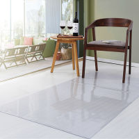 PVC Transparent Waterproof D Water Rectangular Pad Wooden Floor Protection Mat Non-slip Car Plastic Mat Door Mat Area rug