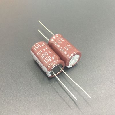 5Pcs/50Pcs 150uF 100V NCC KY Series 12.5x20mm Low ESR 100V150uF Aluminum Electrolytic Capacitor