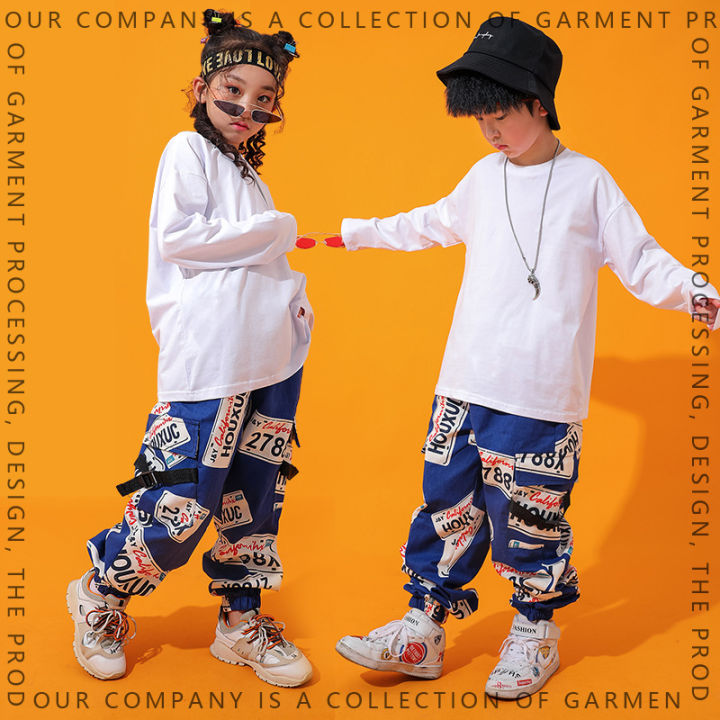 boys-hip-hop-top-cargo-pants-girls-sweatshirt-graffiti-joggers-clothes-set-kids-street-dance-wear-child-jazz-costume-streetwear