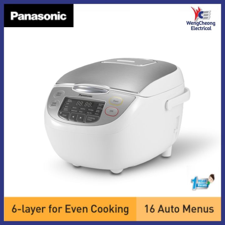 PANASONIC SR-CX108 JAR RICE COOKER (1.0L) SR-CX108SSK | Lazada