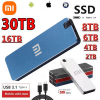 Xiaomi Original ภายนอก SSD 1TB แบบพกพา SSD USB Type C USB 3.1 500GB 4TB 8TB Solid State Drive ฮาร์ดดิสก์มือถือสำหรับแล็ปท็อป