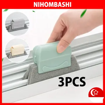  Creative Window Groove Cleaning Brush, Hand-held Crevice Cleaner  Tools, Magic Window Cleaning Brush, Quickly Clean All Window Slides and  Gaps 3pcs(Gray+Beige+Green) : Home & Kitchen