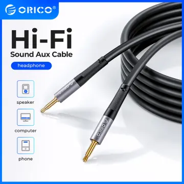 Car Aux Cable, Aux Cord Compatible with iPhone/iPad Nylon Braided 3.3ft for  Car, Speaker, Home Stereo and Headphone (Black)