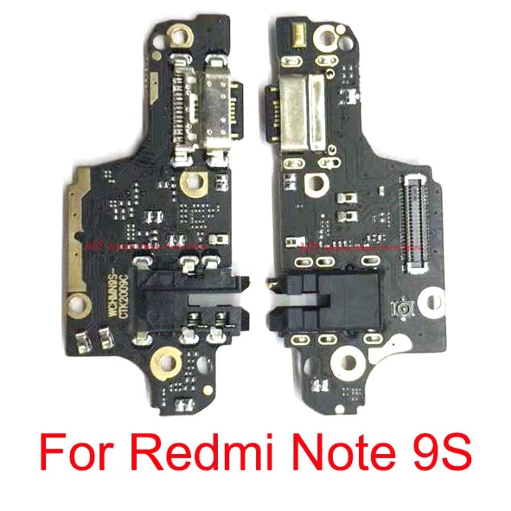 แท่นชาร์จ Usb บอร์ดสายเคเบิ้ลยืดหยุ่นสำหรับพอร์ต Xiaomi Redmi Note 9วินาทีที่ชาร์จสายแพขั้วต่อสายแผงวงจรเคเบิลแบบยืดหยุ่นสายเคเบิ้ลยืดหยุ่นสำหรับ Redmi Note9s