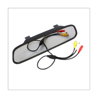 Rearview Mirror Display Car HD LCD Screen 4.3-Inch