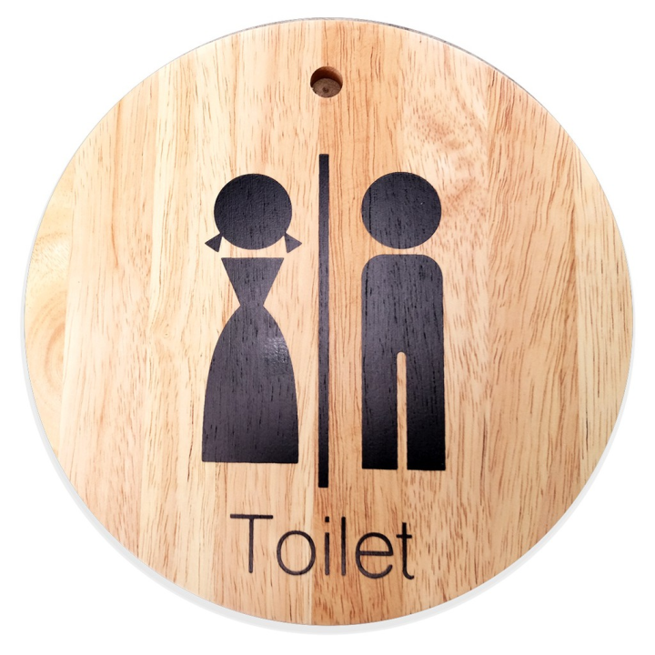 orzer-ป้ายห้องน้ำ-ผู้หญิง-ผู้ชาย-วัสดุไม้-wooden-toilet-sign-round-shape-1-ชิ้น