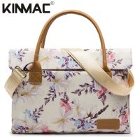 Waterproof Kinmac Brand Laptop Bag 13,14,15.6 Inch Shoulder Messenger Women Lady Case For Macbook Air Pro Notebook PC Dropship