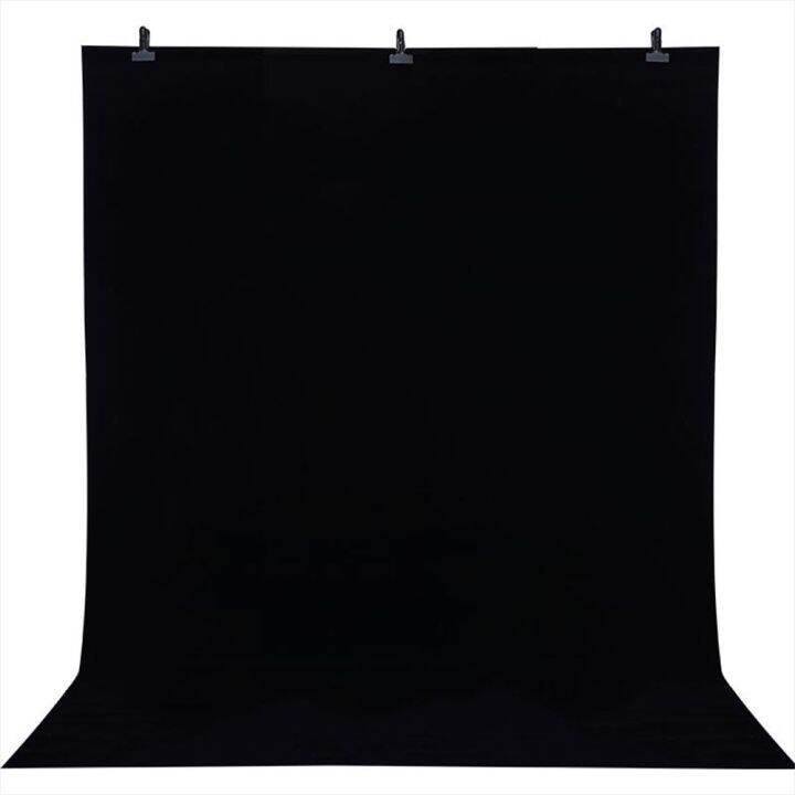 EORRON Solid Color Professional Lightabsorbing Black Simple Screen Non