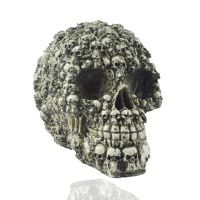 [COD] Resin Ornament Horror Multi-Skull Personality Decoration