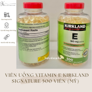 DATE 2026 VIÊN UỐNG VITAMIN E KIRKLAND SIGNATURE 500 VIÊN MỸ