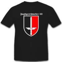 ผ้าหนานุ่ม ไม่หดไม่ย้วย เสื้อยืดผ้าฝ้าย JG 52 jagdgeschland erich hartmann สำหรับผู้ชาย