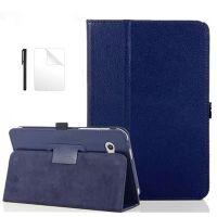 Flip Folio PU Leather Case Cover For Samsung Galaxy Tab 2 7 GT P3100 P3110 P3113 GT-P3100 7.0 inch Stand Tablet case +film+pen