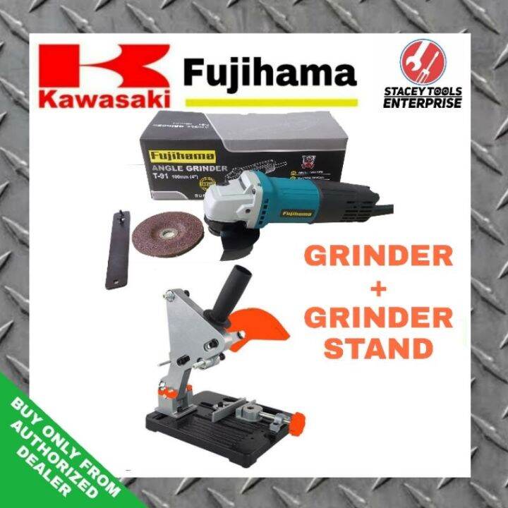 Fujihama Angle Grinder Kawasaki JAPAN Grinder Stand COMBO PACK Lazada PH