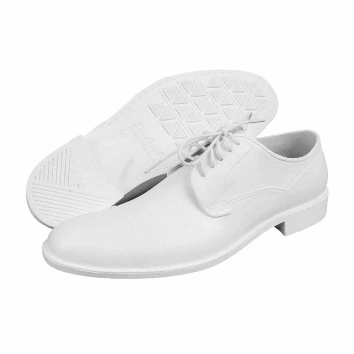 Easy Soft Rome Formal White Nurse Shoes for Men | Lazada PH